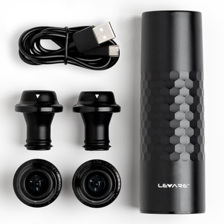 - Rechargeable Wine Saver Vacu - Wine Preservation Pump reseña y precio