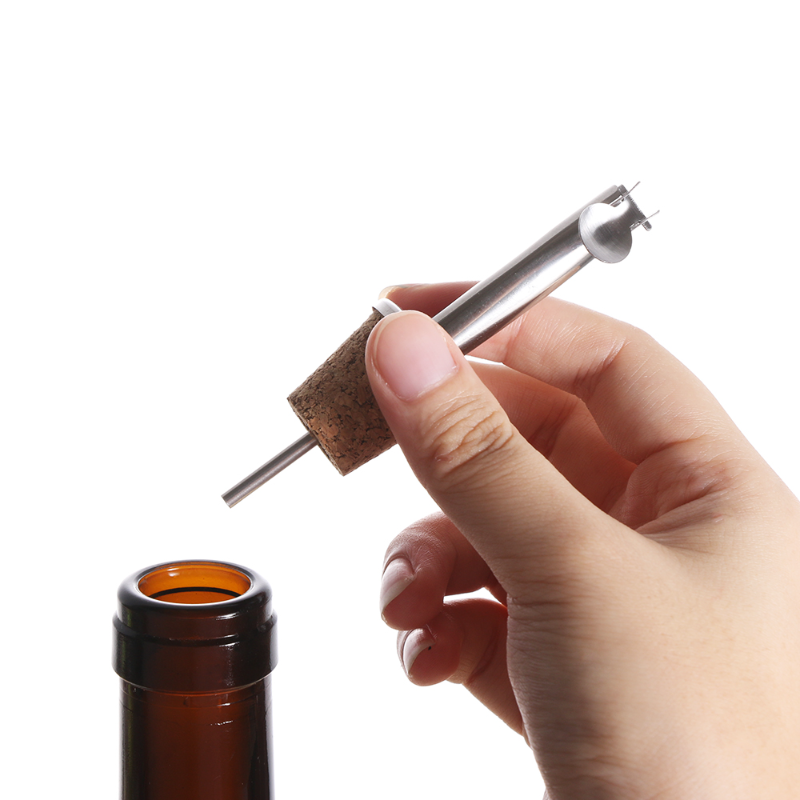 Stainless Steel Bottle Stopper - Wine Preservation Pump reseña y precio