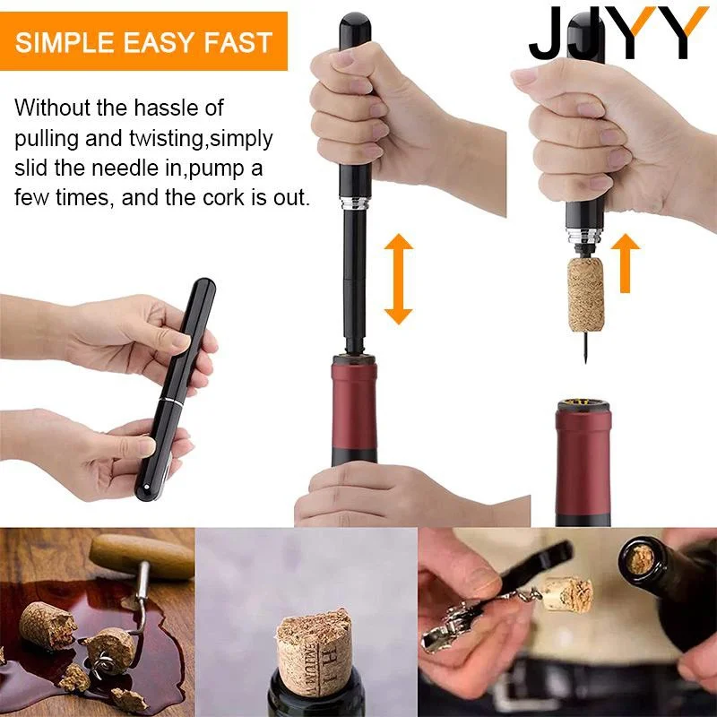 Air Pump Wine Bottle Opener St - Wine Preservation Pump reseña y precio