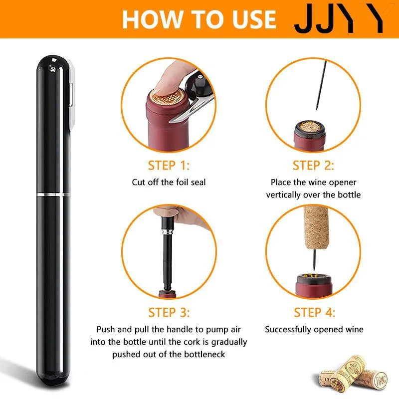 Air Pump Wine Bottle Opener St - Wine Preservation Pump reseña y precio