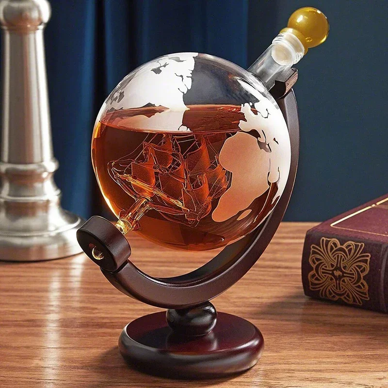 Creative Globe Decanter Set wi - Decanter Globe Set reseña y precio