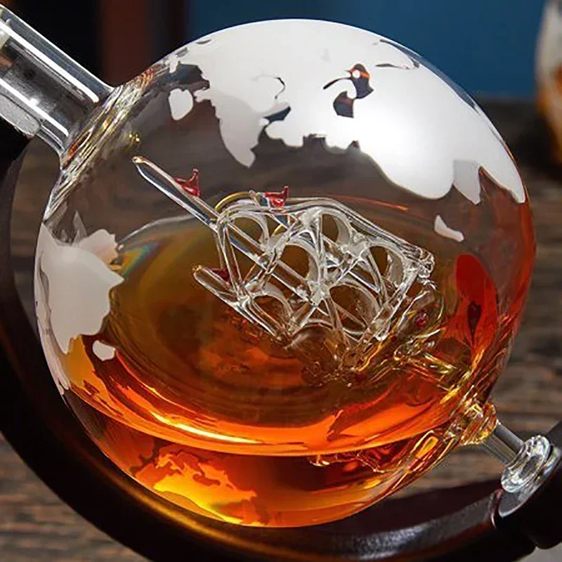 Creative Globe Decanter Set wi - Decanter Globe Set reseña y precio