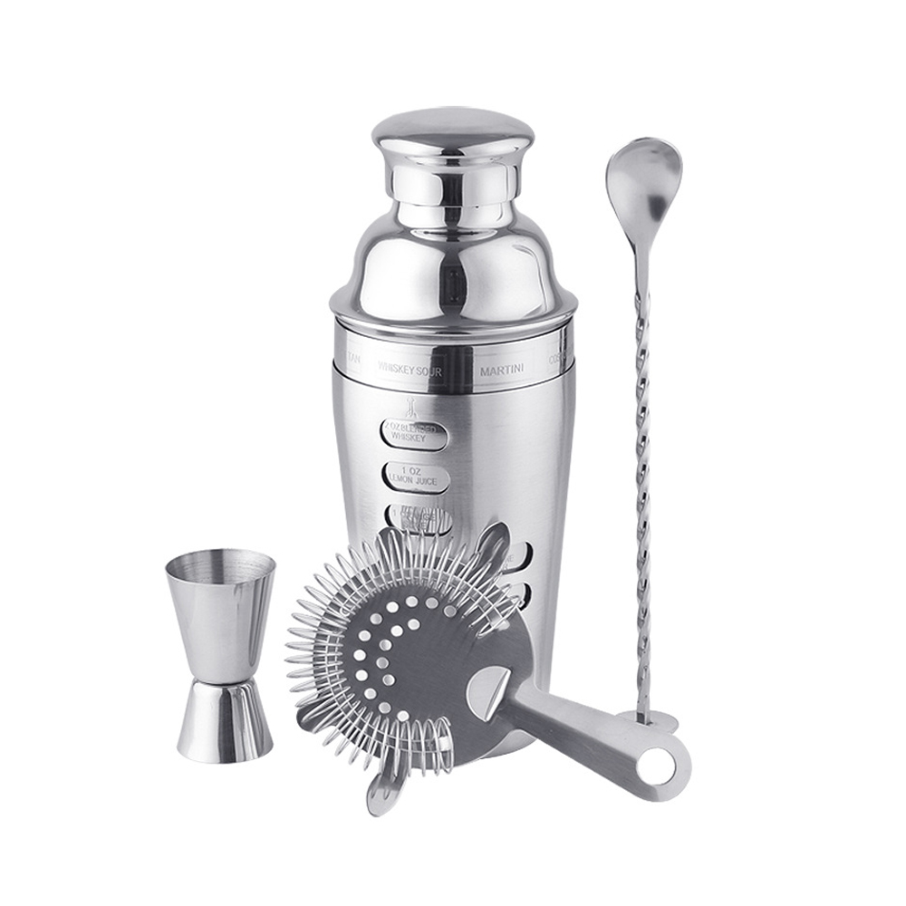 Boston Shaker Set 4 Pcs, Profe - Boston Shaker Set reseña y precio