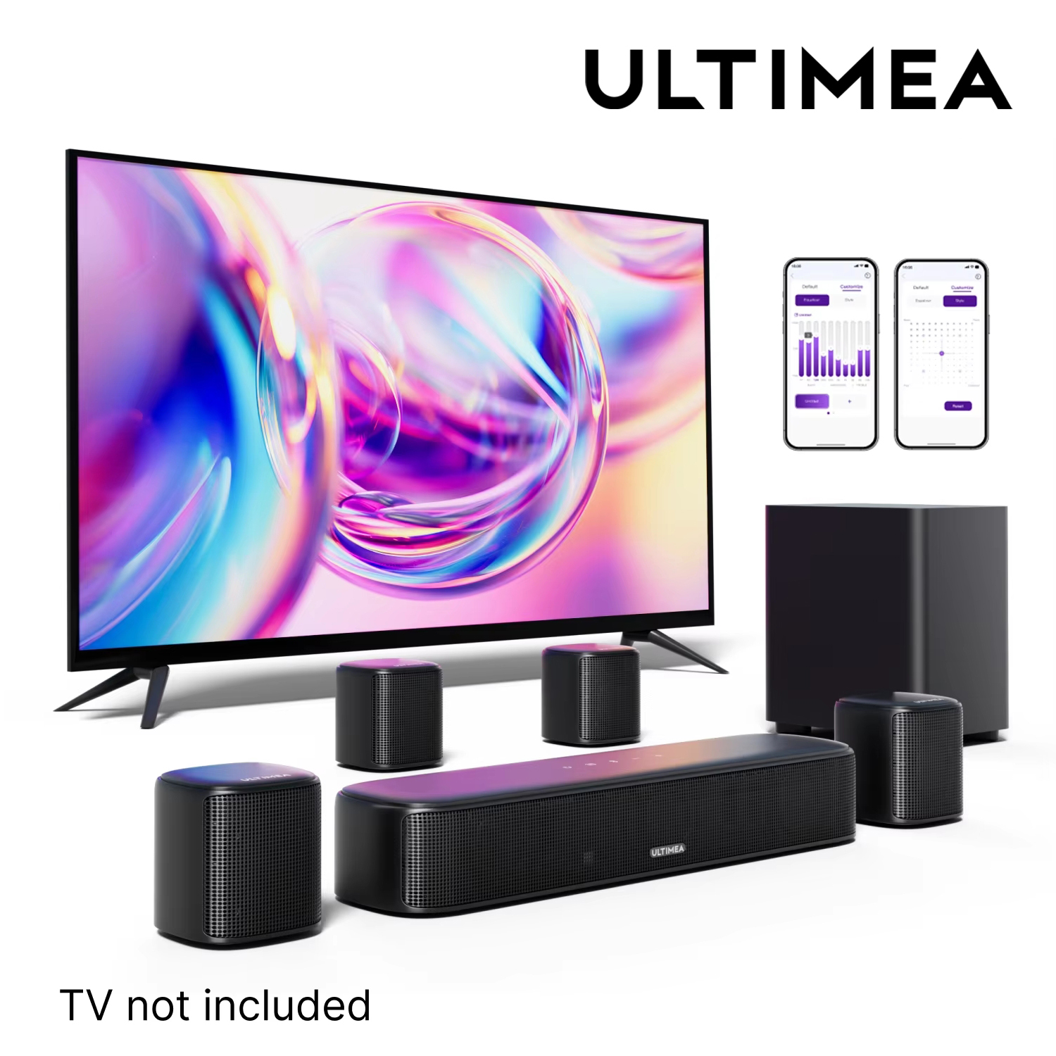 ULTIMEA 7.1 Channel Sound Bar  - Home Bar And Theater reseña y precio