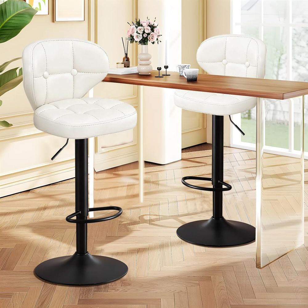 Bar Stools Set o 6, Adjustable - Home Bar Stools reseña y precio