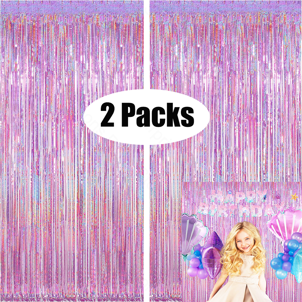 2Packs Shiny Metallic Tinsel F - Home Bargains reseña y precio
