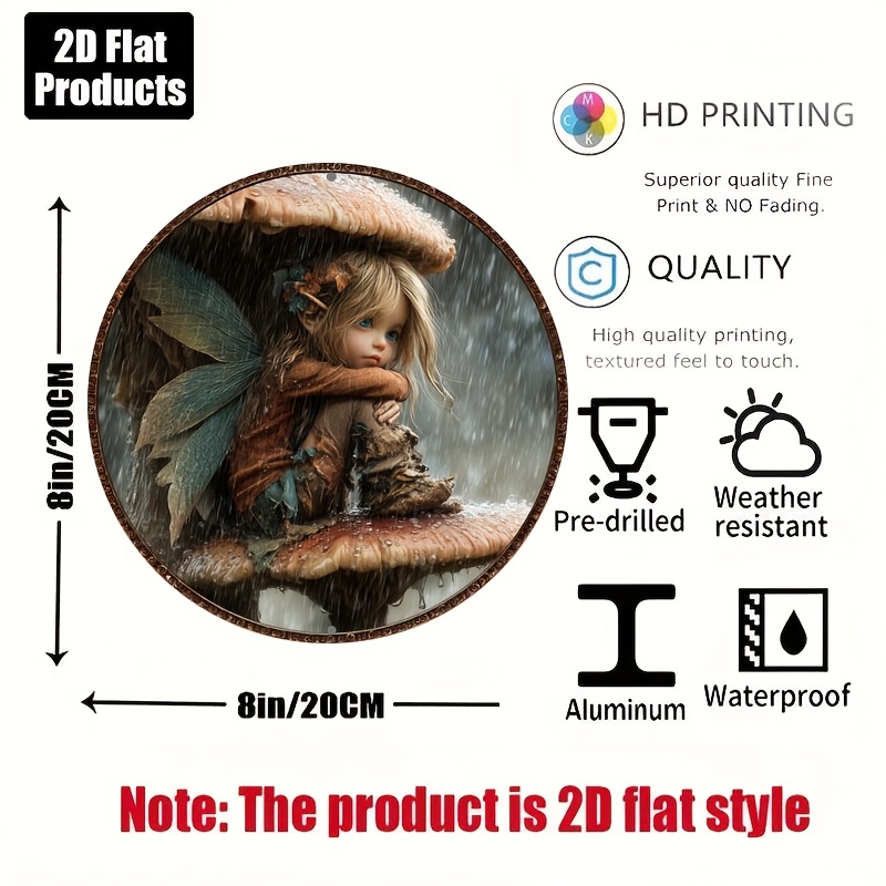 2D Flat, 1pc, Mushroom Elf The - Home Bar Cafe reseña y precio