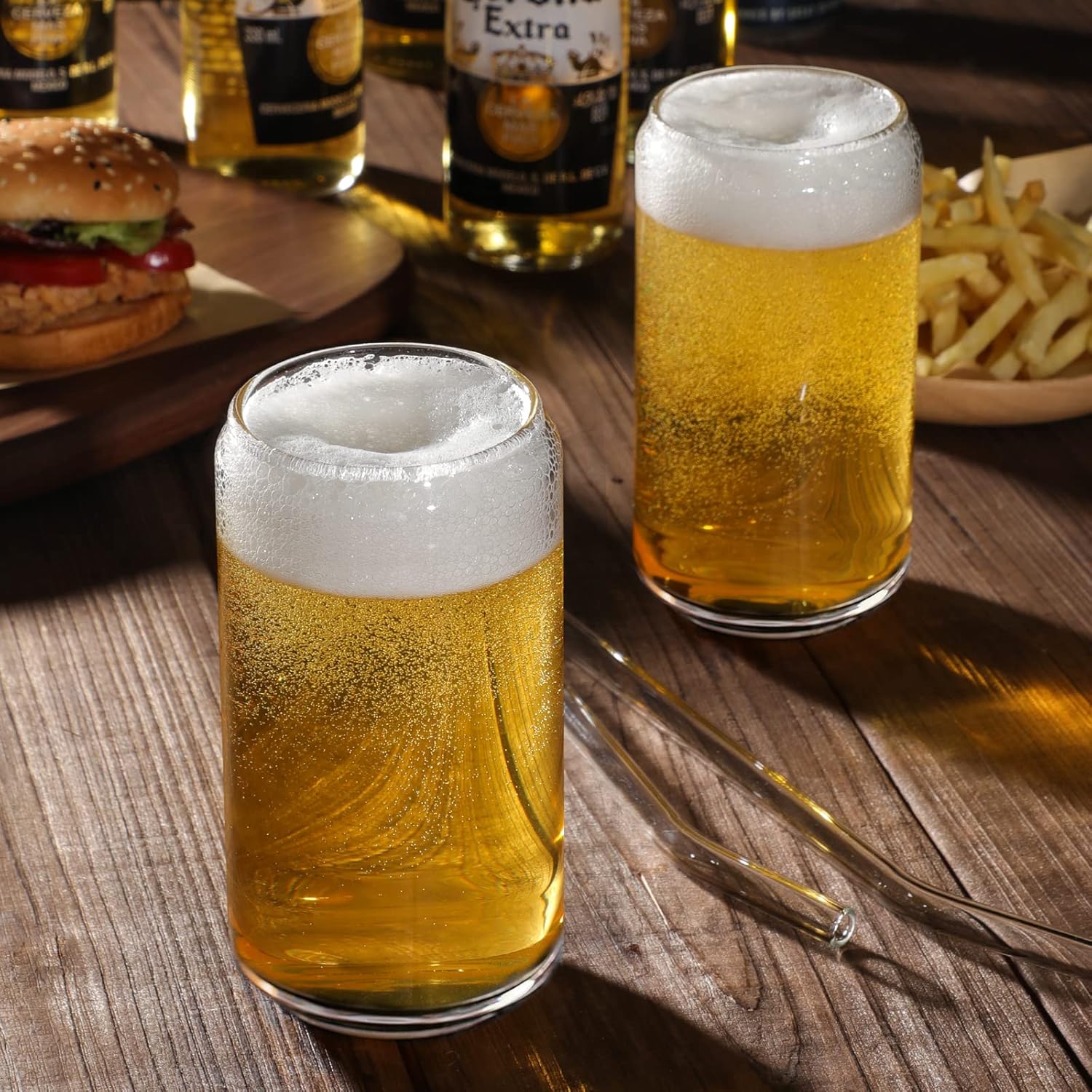 4-Piece Drinking Glasses Set w - Highball Glass Set reseña y precio