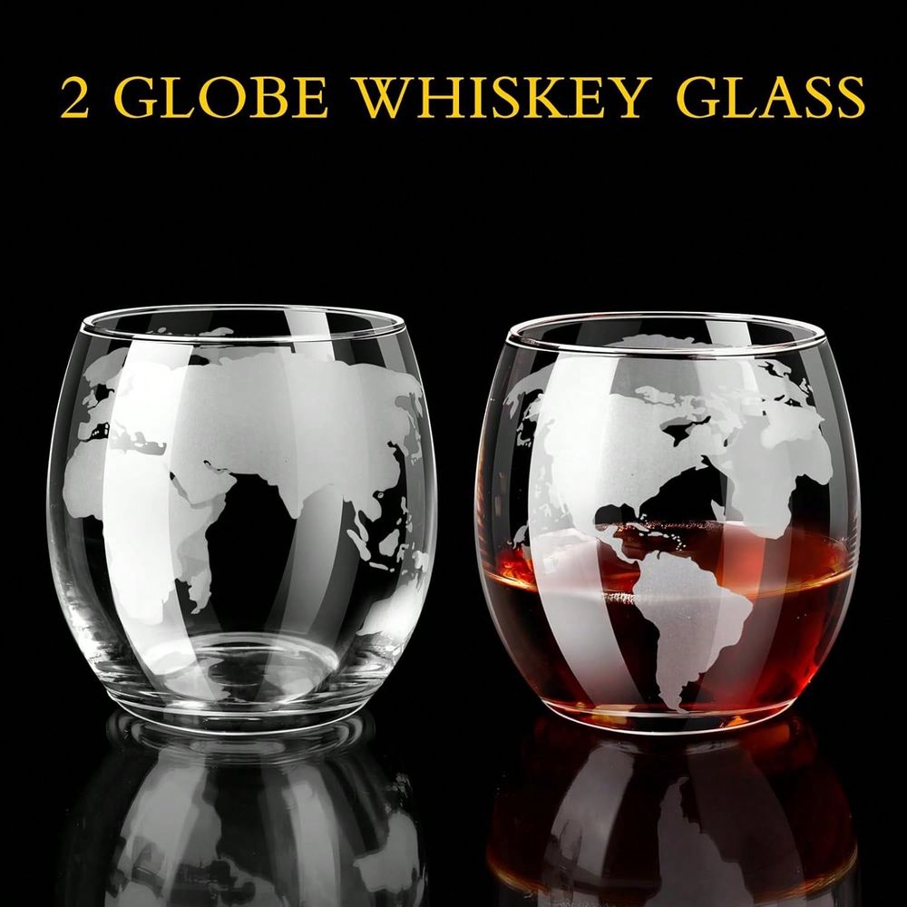 Decanter Sets For Men, Whiskey - Decanter Globe Set reseña y precio