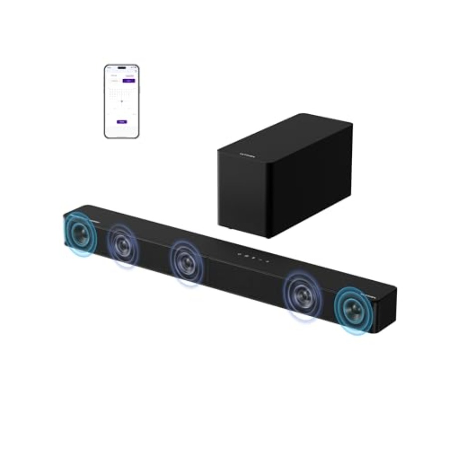 5.1CH Surround Sound Bar with  - Home Bar And Theater reseña y precio