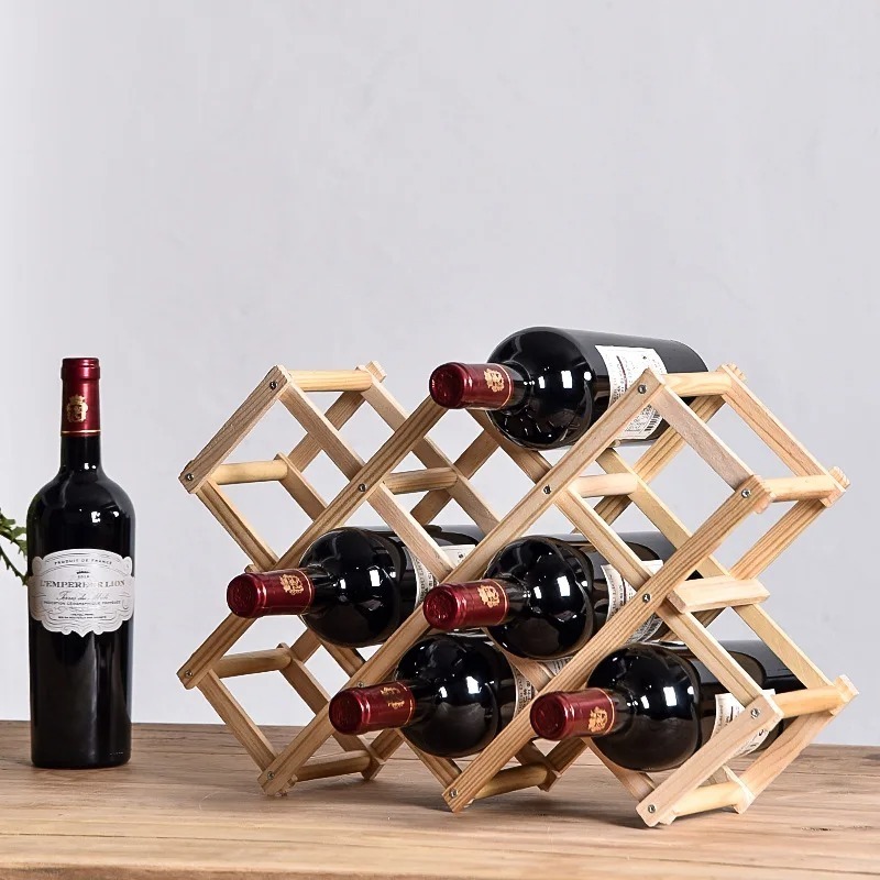Stackable Wine Storage Shelves - Home Bar And Cabinet reseña y precio