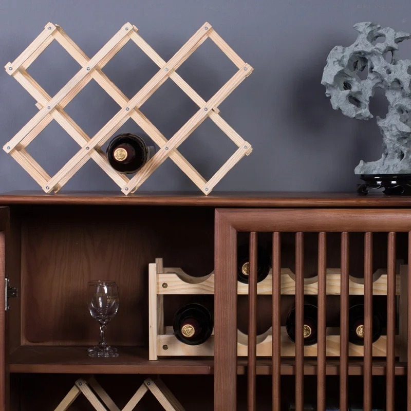 Stackable Wine Storage Shelves - Home Bar And Cabinet reseña y precio