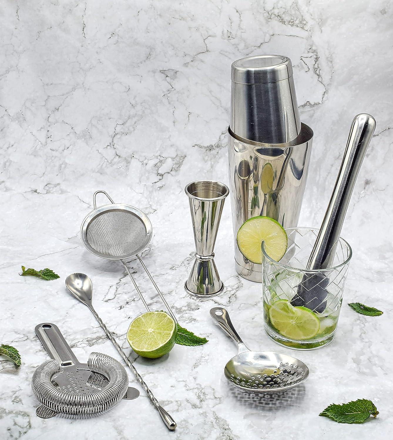 Cocktail Strainer and Shaker S - Boston Shaker Set reseña y precio