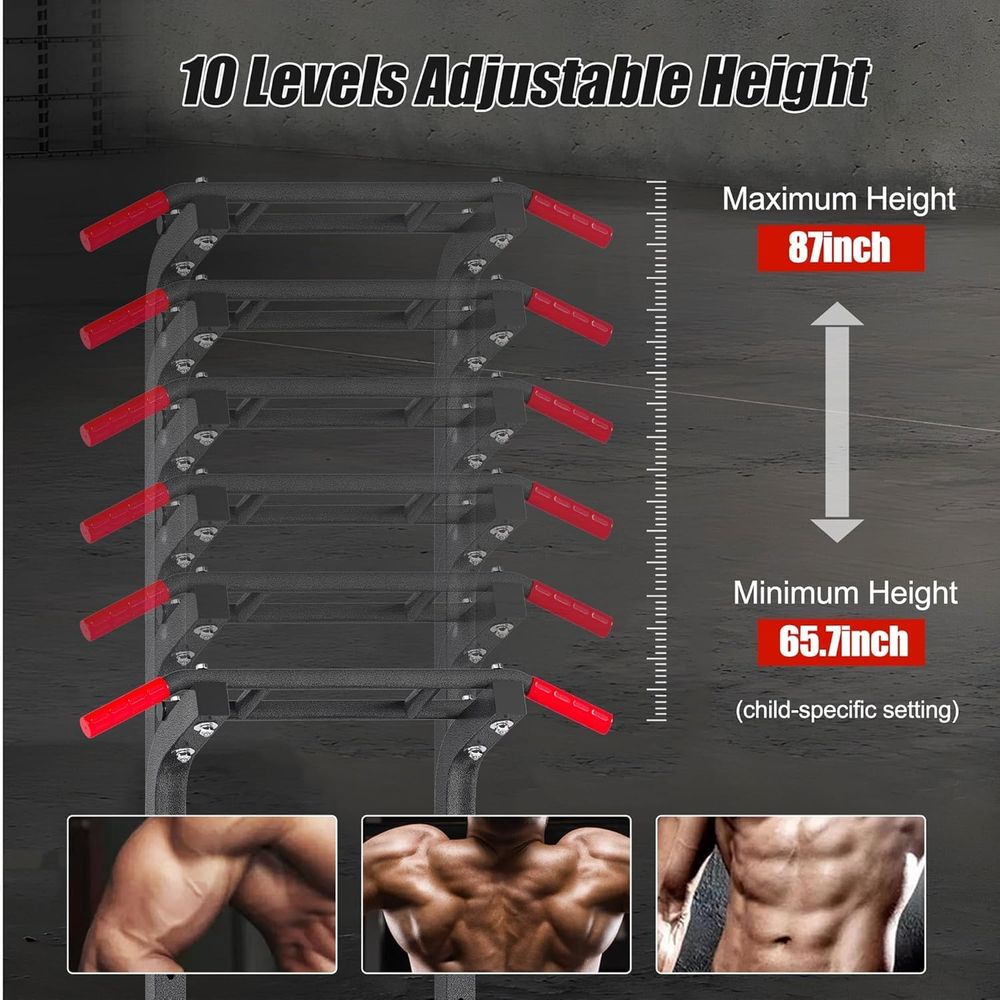 Power Tower Pull Up Bar Dip St - Home Bar Stand reseña y precio