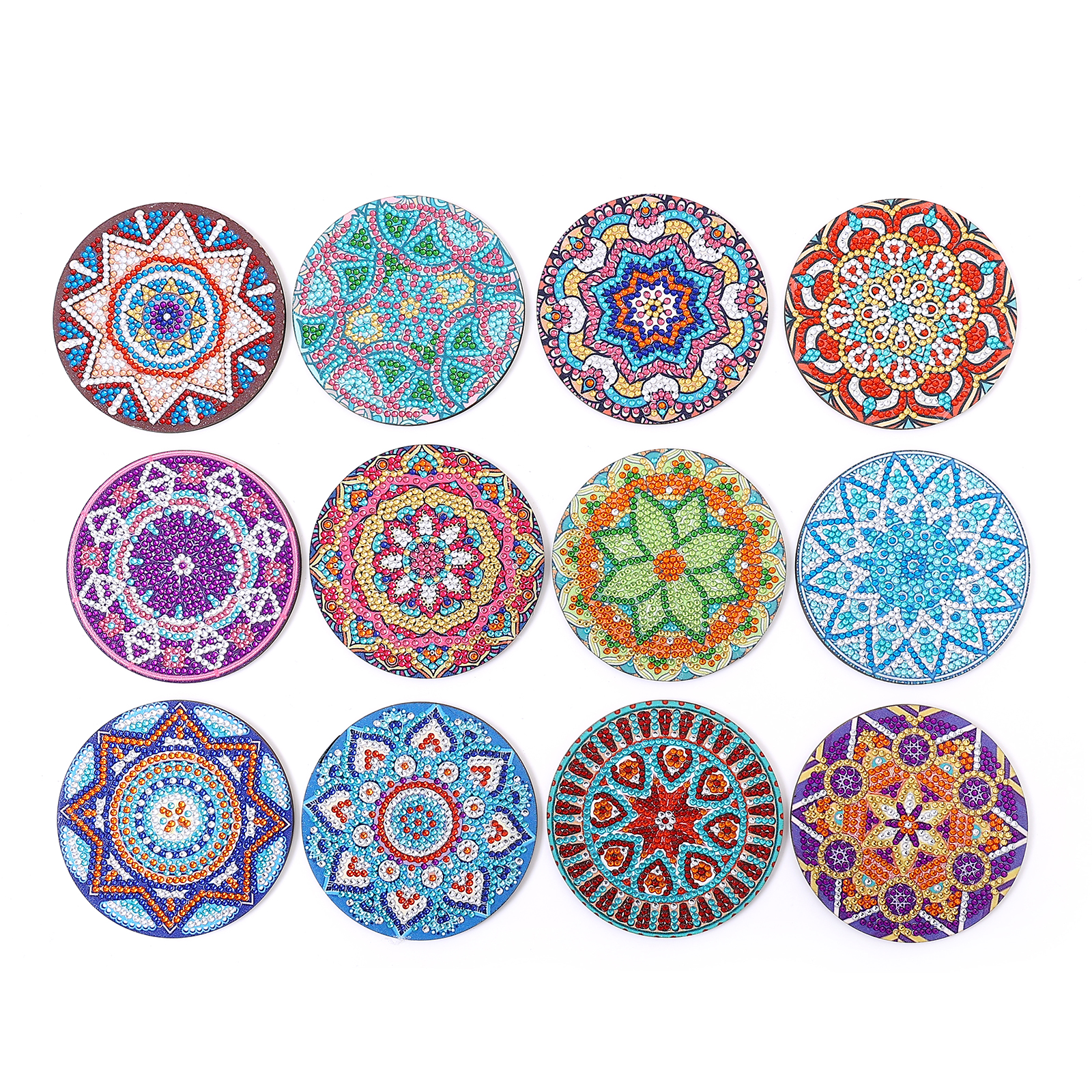 12Piece Manda Floral Pattern C - Home Barista reseña y precio