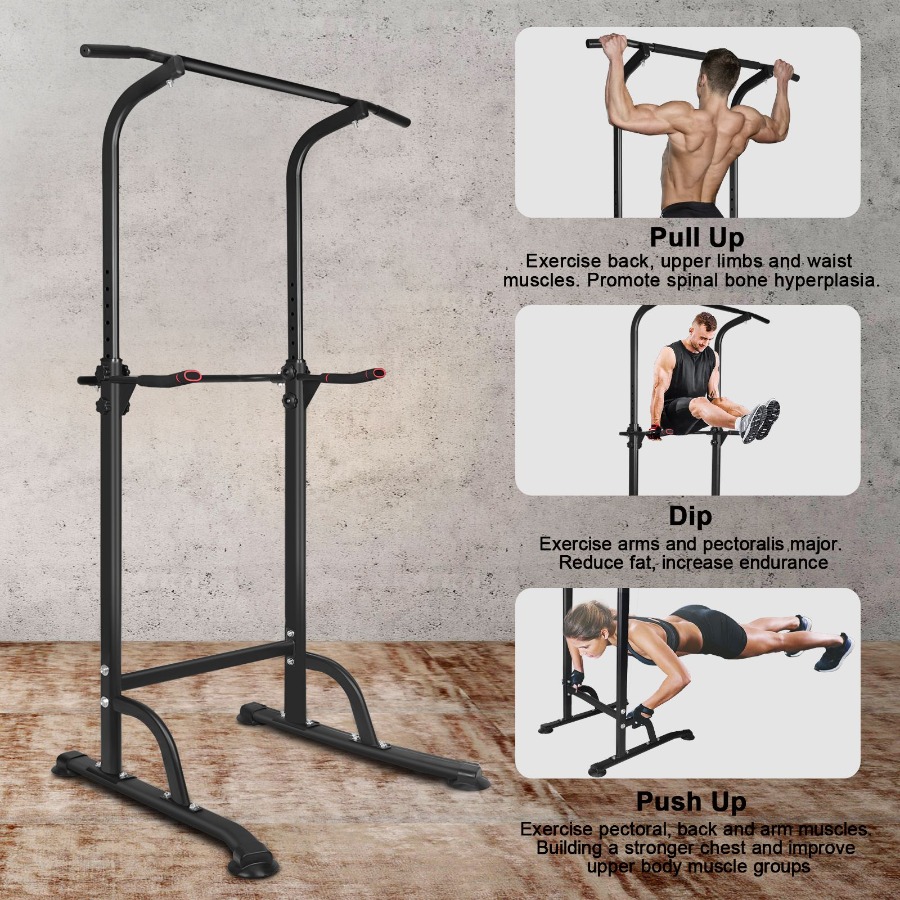 Power Tower Workout Dip Statio - Home Bar Stand reseña y precio
