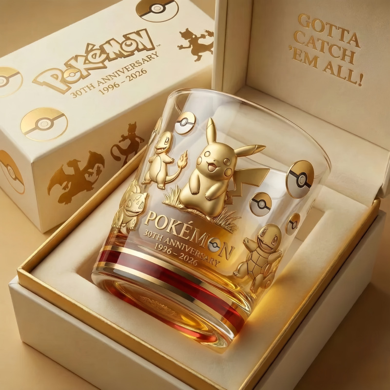 New Pokemon 30th Anniversary C - Old Fashioned Glass reseña y precio
