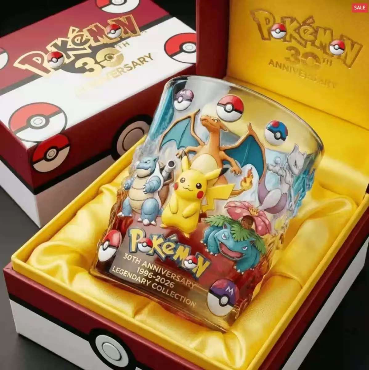 New Pokemon 30th Anniversary C - Old Fashioned Glass reseña y precio