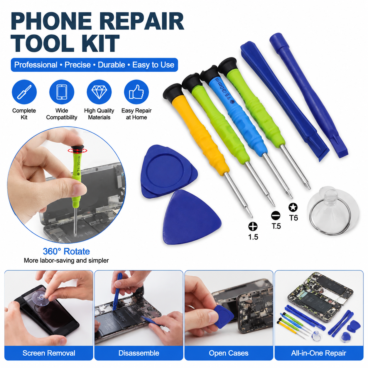 Hand Tool Kit Opening Pry Bar  - Home Bar Android reseña y precio