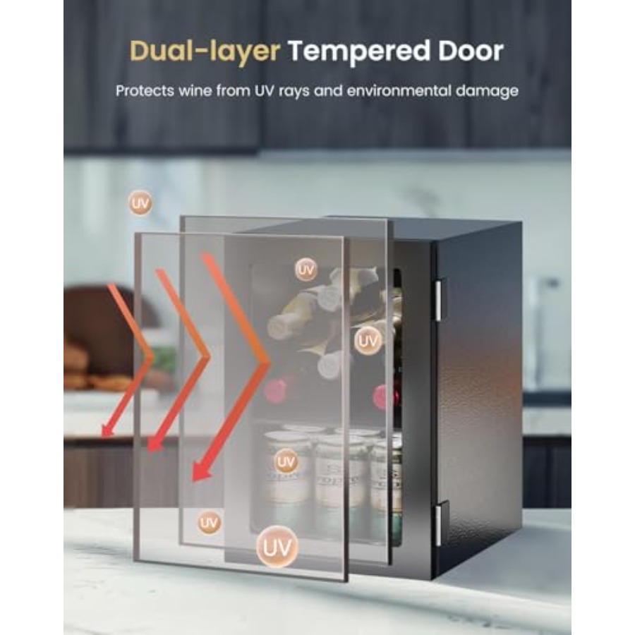 Beverage refrigerator for offi - Home Bar And Fridge reseña y precio