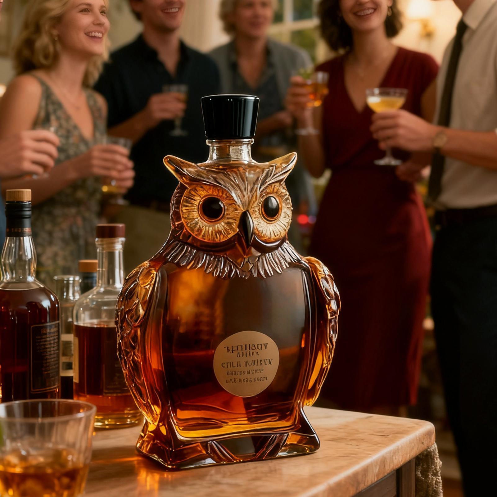 Owl Shape Home Bar Decanter 35 - Home Bar Setup reseña y precio