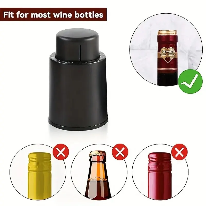 Vacuum Pump Wine Saver Cap Sto - Wine Preservation Pump reseña y precio