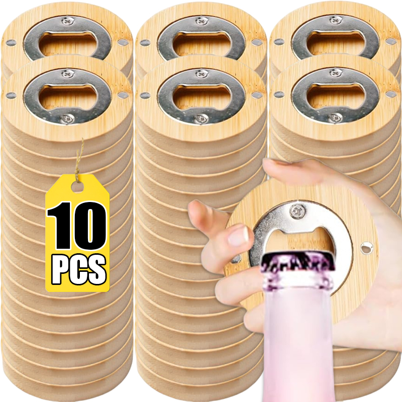 10/1pcs Magnetic Bamboo Bottle - Home Bar And Fridge reseña y precio