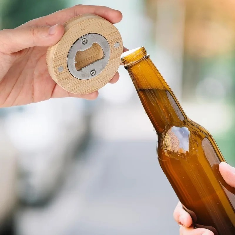 10/1pcs Magnetic Bamboo Bottle - Home Bar And Fridge reseña y precio