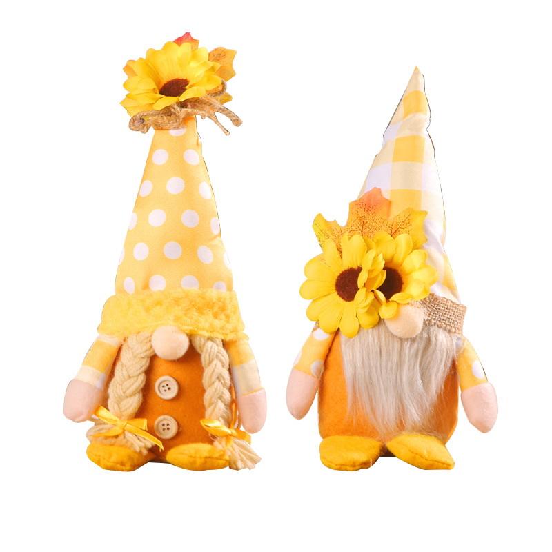 New Sunflower Farmhouse Gnome  - Home Bargains reseña y precio