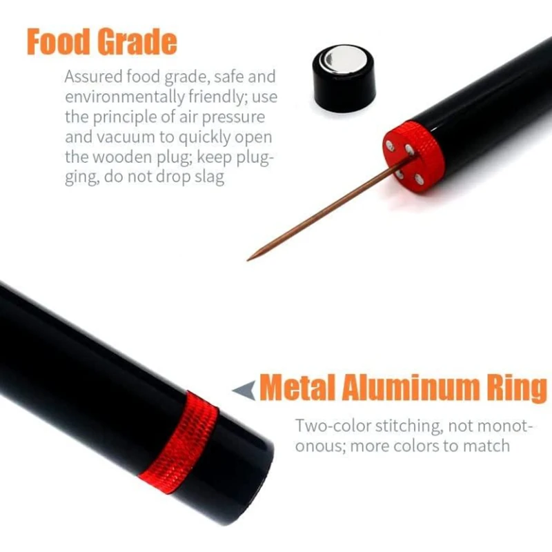 Red Wine Bottle Opener Air Pre - Wine Preservation Pump reseña y precio