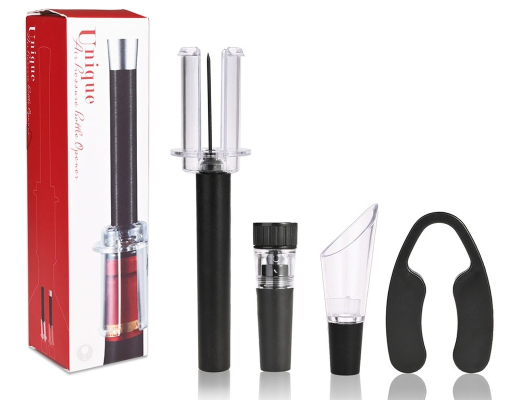 Air Pump Wine Bottle Opener Ai - Wine Preservation Pump reseña y precio