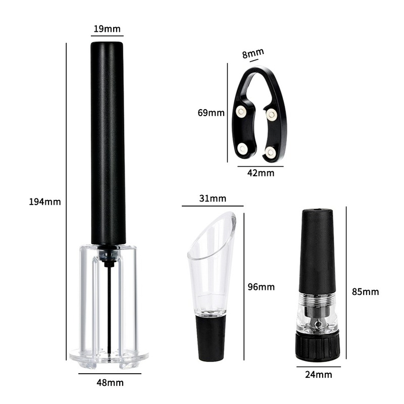 Air Pump Wine Bottle Opener Ai - Wine Preservation Pump reseña y precio
