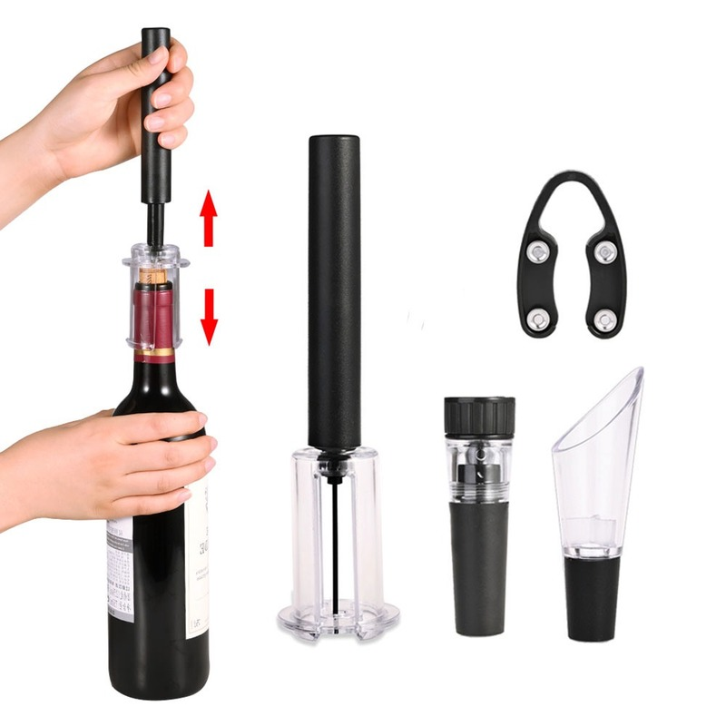 Air Pump Wine Bottle Opener Ai - Wine Preservation Pump reseña y precio