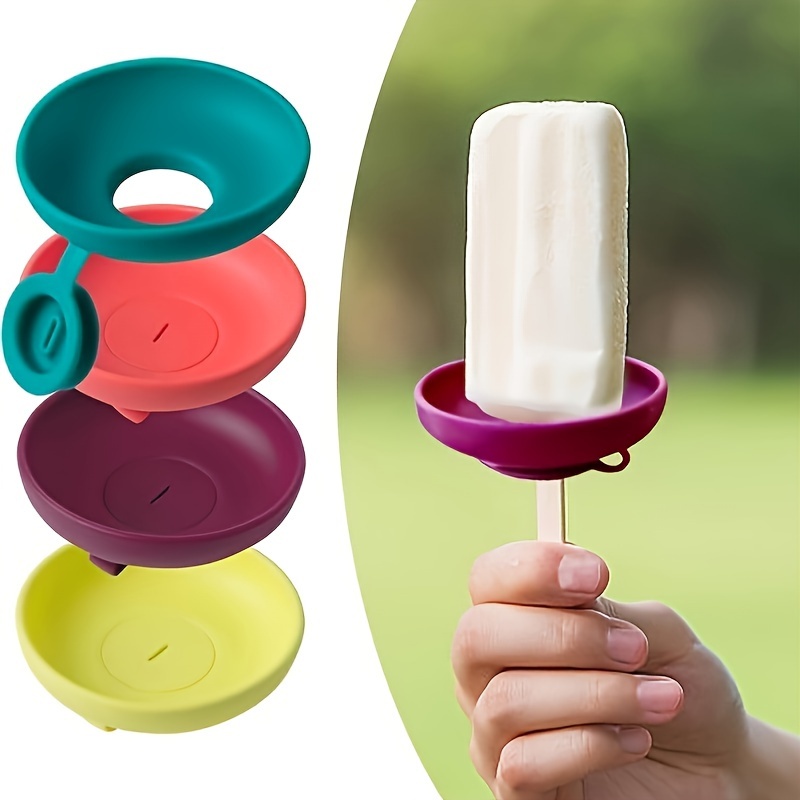 2pcs Silicone Ice Cream Holder - Garnish Tray Set reseña y precio