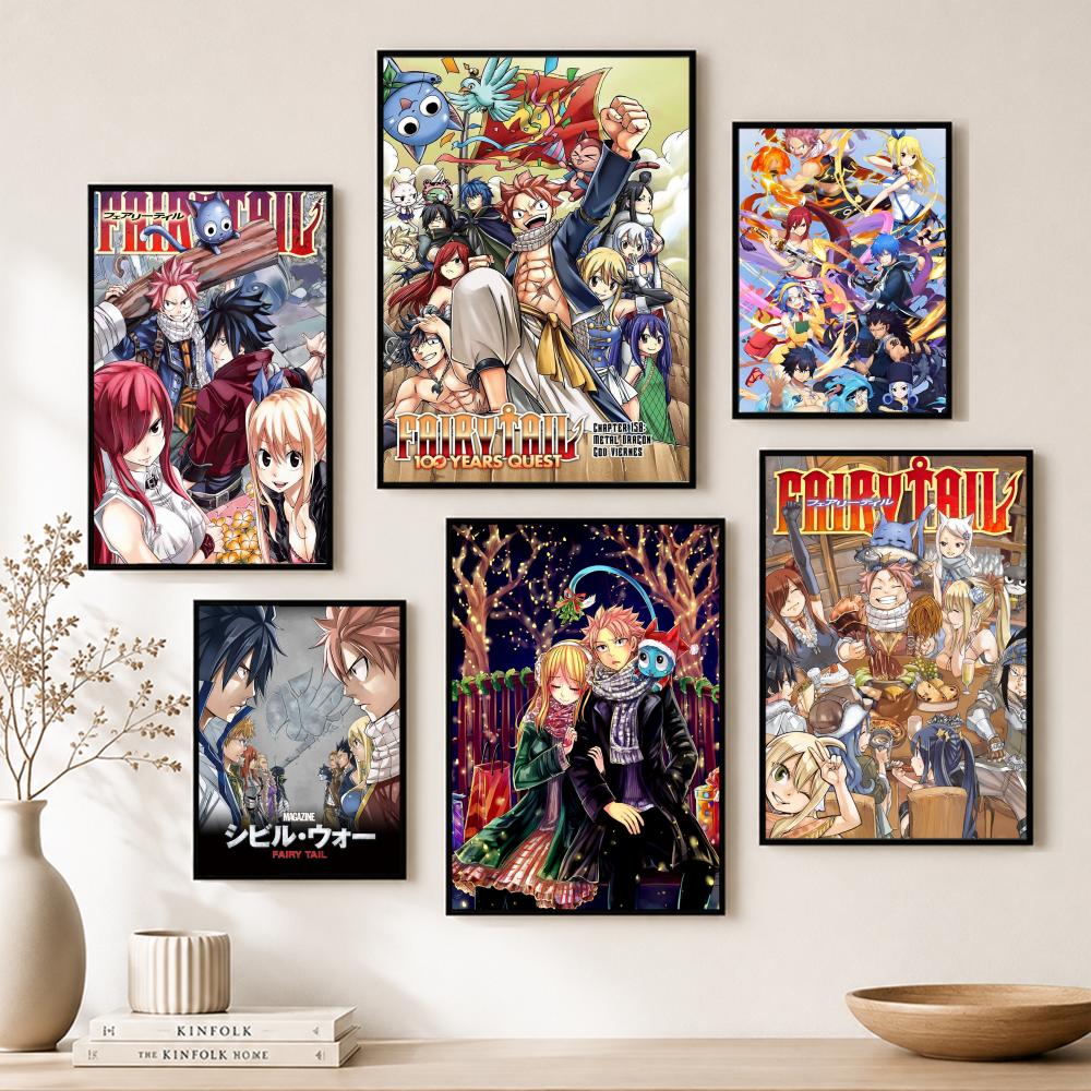 Shonen Fairy Tail Poster Paper - Home Bar And Theater reseña y precio