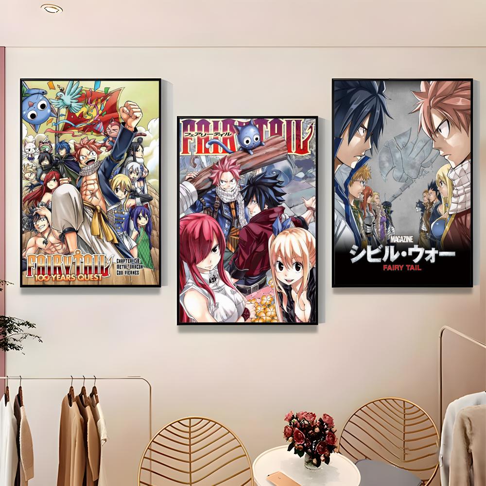 Shonen Fairy Tail Poster Paper - Home Bar And Theater reseña y precio