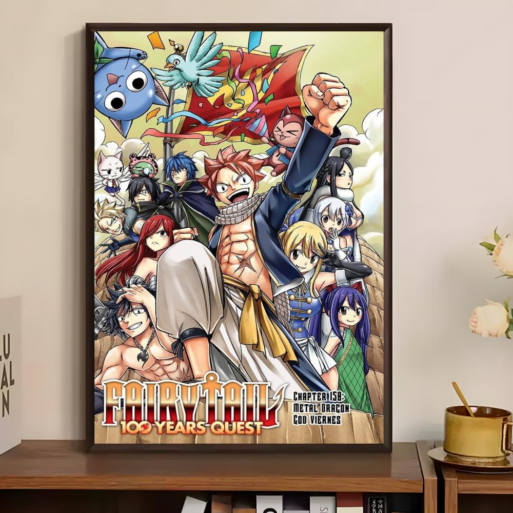 Shonen Fairy Tail Poster Paper - Home Bar And Theater reseña y precio